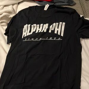 Thrasher inspired alpha phi shirt